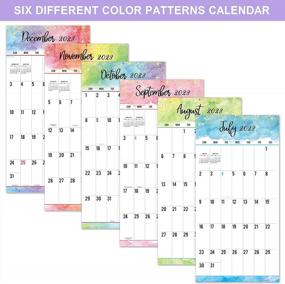 img 2 attached to Large Print 2023 Monthly Wall Calendar With Oversized Blocks - 12-Month Planner, January - December 2023, 12" X 24" Open Size - Sturdy Paper, Perfect For Organization And Planning.