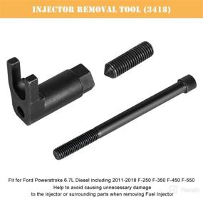 img 2 attached to 🔧 6.7L Ford Powerstroke Diesel Fuel Injector Removal Tool (3418) - Fits 2011-2018 F-250, F-350, F-450, F-550