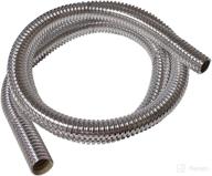 🚗 bentley harris convoshield aluminized nylon wire loom tubing - 3/8" diameter - 39" length, chrome finish wire loom for high temp. automotive applications логотип