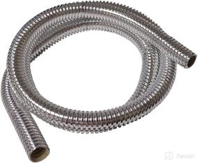 img 4 attached to 🚗 Bentley Harris ConvoShield Aluminized Nylon Wire Loom Tubing - 3/8" Diameter - 39" Length, Chrome Finish Wire Loom for High Temp. Automotive Applications