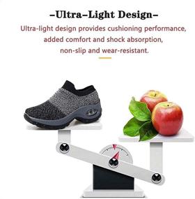 img 3 attached to 👟 Breathable Women's Walking Sneakers Athletic Shoes by Cenim via Athletic