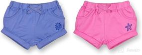 img 3 attached to 👶 Lamaze Organic Baby/Toddler Shorts: Comfortable and Stylish Unisex Clothing for Girls and Boys