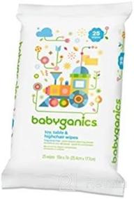 img 4 attached to Babyganics Table Chair Wipes Fragrance