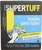 trimaco 10220 200 count box supertuff shop towels logo
