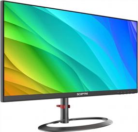 img 3 attached to 🌈 Sceptre UltraWide E345W QUT 3440X1440P Display: Blue Light Filter, Frameless Design, Flicker-Free & Adjustable, 100Hz Refresh Rate