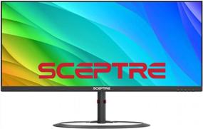 img 4 attached to 🌈 Sceptre UltraWide E345W QUT 3440X1440P Display: Blue Light Filter, Frameless Design, Flicker-Free & Adjustable, 100Hz Refresh Rate