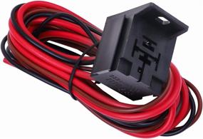 img 3 attached to Electric Cooling Fan Thermostat Kit 175-185 Degree - Temperature Relay Switch & Wiring Accessories