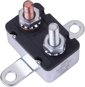 img 1 attached to Electric Cooling Fan Thermostat Kit 175-185 Degree - Temperature Relay Switch & Wiring Accessories