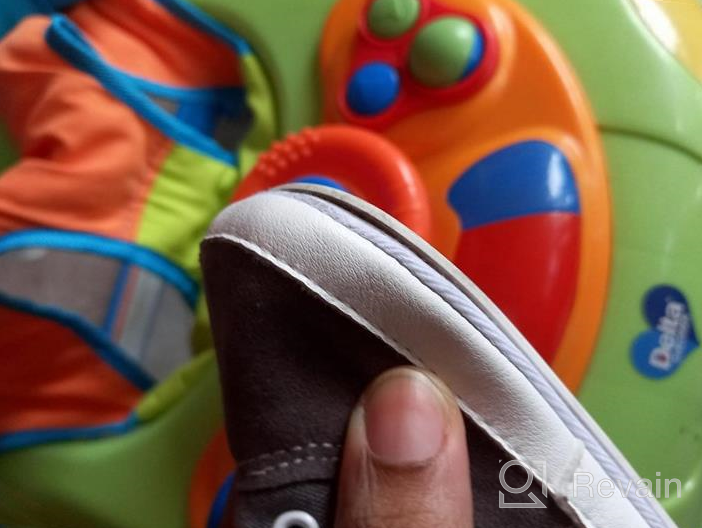 img 1 attached to 👟 Stylish and Comfortable Meckior Toddler Walkers Sneakers for Boys – Shoes and Sneakers Perfect for Your Little One review by Ryan Cross