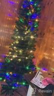 img 1 attached to 6Ft Prelit Christmas Tree With 240 Lights - Perfect For Home, Office & Party Decorations! review by Timothy Bobbert