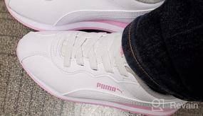 img 6 attached to PUMA Turin Toddler Boys' Sneakers: Classic White Shoes with Style