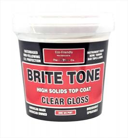 img 1 attached to 🎸 CrystaLac Brite Tone High Solids Polyurethane Instrument Finish 16 oz Pint – Clear Gloss for Stunning Instrument Protection