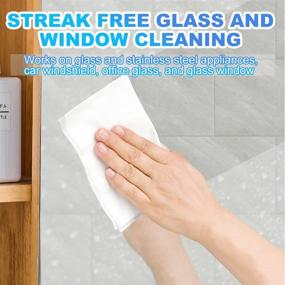 img 1 attached to Air Jungles Glass And Window Cleaner Wipes 70 Count (Pack Of 1)