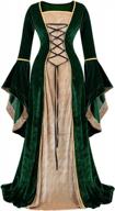 средневековый костюм zhitunemi, женское платье на хэллоуин, готическое платье эпохи возрождения для midevil faire логотип