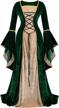 zhitunemi medieval costume women's halloween dress - renaissance gothic gown for midevil faire logo