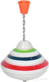 img 4 attached to 🎁 STOBOK Spinning Top Toy: LED & Music Hand Spinner Gyro - Perfect Gift for Kids