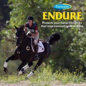 img 1 attached to Farnam Endure Sweat-Resistant Horse Fly Spray, Kills, Repels, Protects, 128 Ounces, Easy Pour Gallon Refill