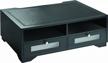 versatile and stylish victor midnight black wood printer stand - organize your workspace efficiently logo