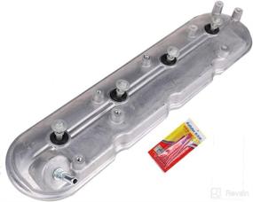 img 4 attached to 🚘 4.8L 5.3L 6.0L 6.2L Chevy Silverado Suburban Tahoe Trailblazer GMC Sierra Yukon Cadillac Escalade Driver Side Valve Cover with Gaskets – Replace 12642655 264-969