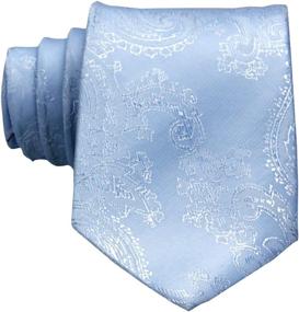 img 3 attached to 👔 Stylish Paisley Tie Set: Enhance Your Look with Men's Silk Accessories – Ties, Cummerbunds & Pocket Squares