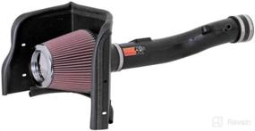 img 4 attached to 🚀 Optimized K&amp;N Cold Air Intake Kit: High Performance that Boosts Horsepower, Specifically Designed for 2005-2011 Toyota Tacoma, 4.0L V6, Part Number 63-9025