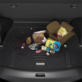 img 1 attached to 🚘 YITAMOTOR All Weather Cargo Trunk Liners for 2010-2022 Toyota 4Runner (5 Passenger Models, No 3rd Seat or Sliding Cargo Deck), Custom-Fit Cargo Mats