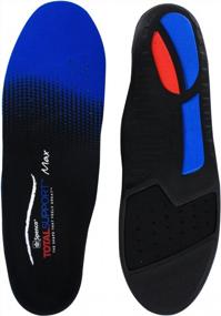 img 3 attached to Стельки Spenco Total Support Max для обуви, размеры женские 9–10,5/мужские 8–9,5