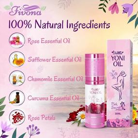 img 3 attached to Pamper Your Yoni With Fivona'S Natural Pink Secret Oil - A Blend Of Essential Oils For Soothing Feminine Care, Odor Control And PH Balance