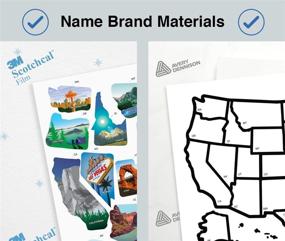 img 1 attached to State Sticker Travel Map Accessories Exterior Accessories best in Bumper Stickers, Decals & Magnets