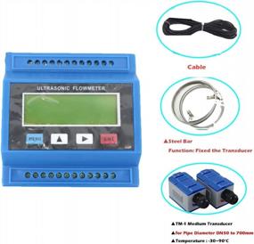 img 3 attached to TUF-2000M Ultrasonic Flow Meter Module With TM-1 Transducer For Pipe Sizes DN50 To 700Mm