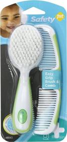 img 1 attached to 🛡️ Ultimate Safety-First Easy Grip Brush and Comb Set: Ensuring Exceptional Comfort and Protection