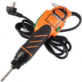 img 4 attached to MXBAOHENG 110V Torque Adjustable Electric Screwdriver Set With 1/4 Hex Interface, Handheld Power Screw Driver - 3~60Kgf.Cm