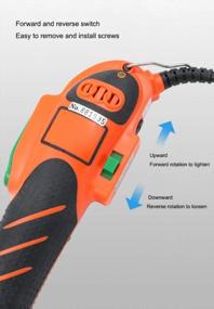 img 2 attached to MXBAOHENG 110V Torque Adjustable Electric Screwdriver Set With 1/4 Hex Interface, Handheld Power Screw Driver - 3~60Kgf.Cm