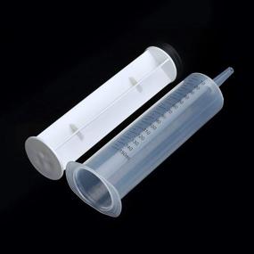 img 2 attached to 3 Pcs 150Ml Large Syringes, Sterile And Individual Sealed, Easy To Use And Clean, Plastic Garden Syringe For Liquid, Lip Gloss, Paint, Epoxy Resin, Oil, Watering Plants, Refilling…