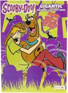 scooby doo gigantic 192 page coloring book: deluxe edition with bonus stand-up characters, large size logo