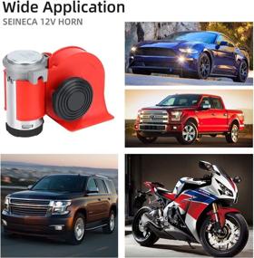 img 3 attached to 12V Car Air Horn Compact With Compressor Automotive Relay Mini Nautilus Super Loud Snail Horn Kit For Truck Car Motorcycle(12V