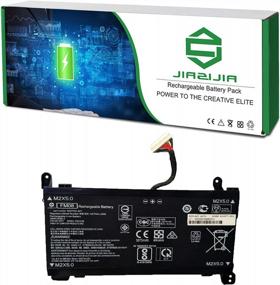 img 4 attached to Высококачественная сменная батарея для серий HP Omen 17-AN013TX и 17-AN014TX с 16-контактным разъемом