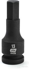 img 4 attached to 🔧 GEARWRENCH 13mm Hex Bit Impact Socket, 1/2" Drive - Model 84630