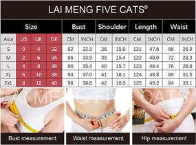 img 3 attached to LAI MENG FIVE CATS Bridesmaid Women's Clothing ~ Dresses