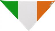 tooloud irish flag - flag of ireland dog bandana 26" all over print logo
