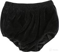 🍼 velvet toddler bottoms shorts - solid color diaper cover panties for infants & babies логотип