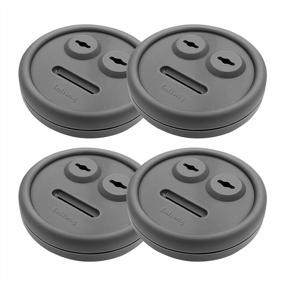 img 4 attached to Grill Thermometer And Probe Grommet Kit For Weber 85037 Smokey Mountain Cookers And Other BBQs - 4-Pack DIY Sensor Port For Improved Temperature Monitoring