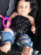 img 1 attached to Adorable Baby Girl'S Polka Dot Top And Ripped Jeans Outfit With Headband review by Bobby Diaz