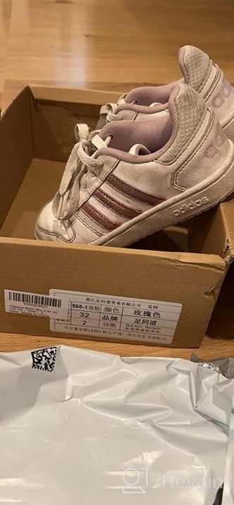 img 1 attached to 👟 Adidas Originals Superstar Athletic Shoes for Unisex Toddler Girls review by Elizabeth Oliva