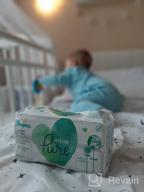 img 2 attached to Pampers Aqua Pure Wipes: Four-Pack for Gentle and Effective Baby Care review by EN Tien ᠌