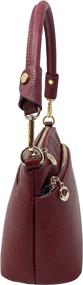 img 1 attached to 👜 Solene Stylish Crossbody Handbag with Multiple Pockets - Women's Handbags & Wallets