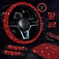 bling car accessories for women interior accessories -- steering wheels & accessories logo