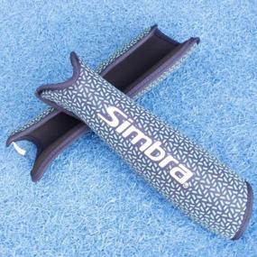 img 2 attached to Simbra Navy Blue Field Hockey Shin Guard For Girls, Boys, And Youth: Extra Protection And Lightweight Design In Small And Medium Sizes