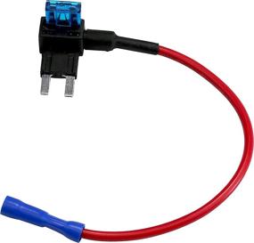 img 1 attached to 🚗 EPAuto 12V Car Add-a-circuit Fuse TAP Adapter Mini ATM APM Blade Fuse Holder - 10 Pack