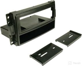 img 1 attached to Scosche GM1594B Dash Kit: Perfect Fit for Select 2004-2012 GM Vehicles with DIN w/Molded Pocket - Black